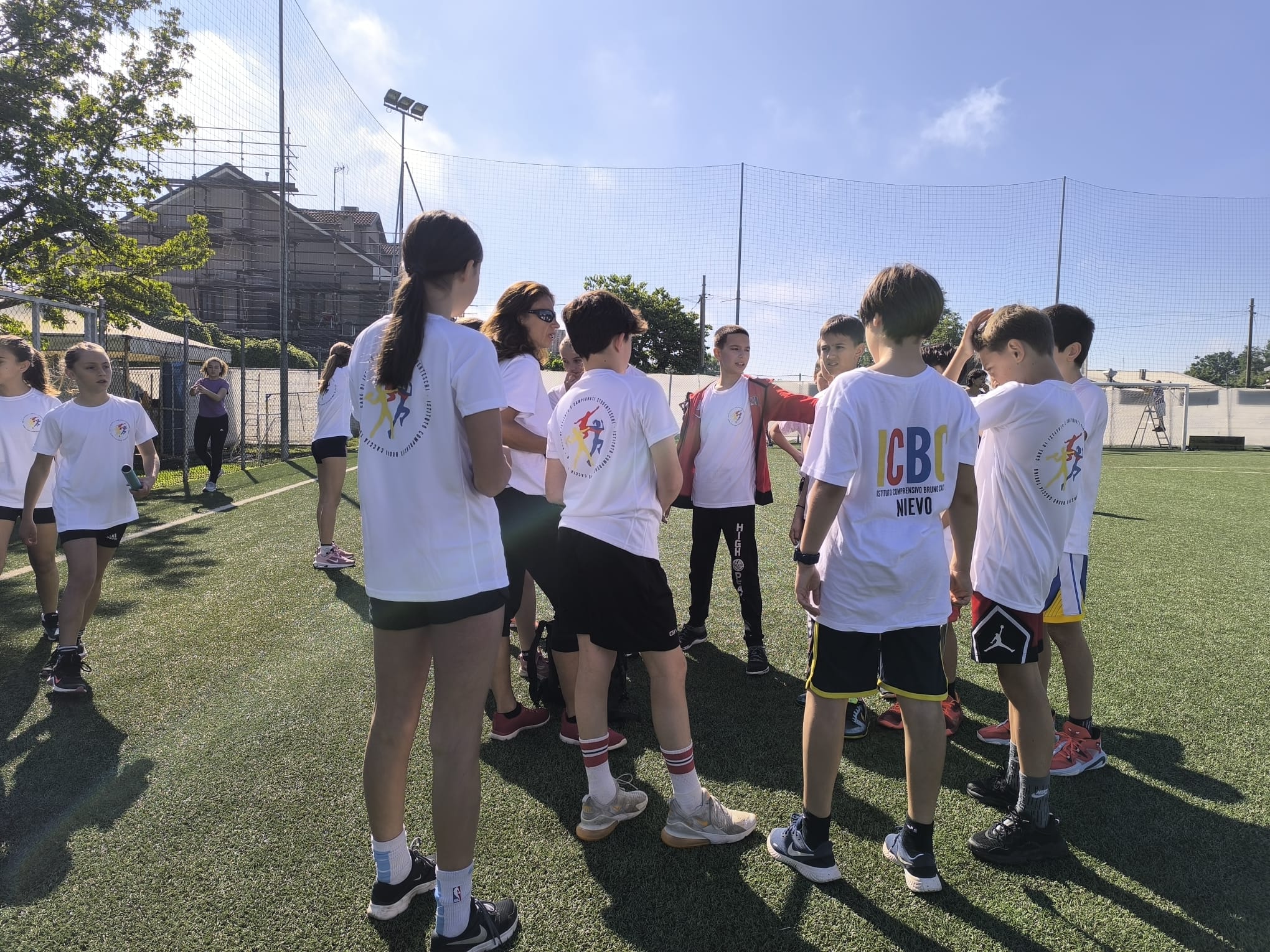 Disposizioni per staffetta