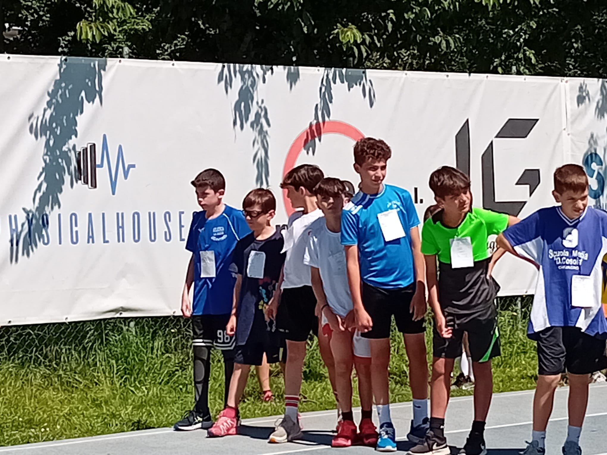 Vigo Filippo e Peracino Lorenzo in attesa della partenza dei 600 metri